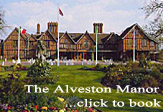 The Macdonald Alveston Manor - Set in it's own grounds, but only a few minutes walk from Stratford town centre. The original hotel comprises a beautiful Tudor building with many authentic features. Guests can enjoy free use of the Vital Health, Fitness and Beauty Club with indoor pool.