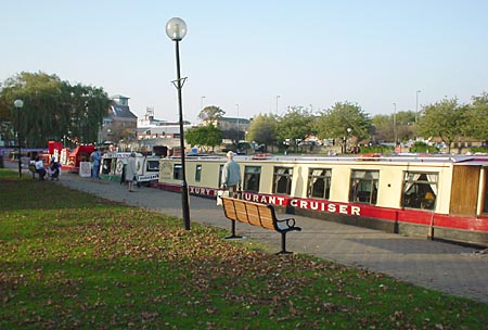 Canal Boats in the Stratford Canal Basin