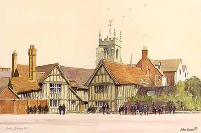 William Shakespeare's School in Stratford-upon-Avon