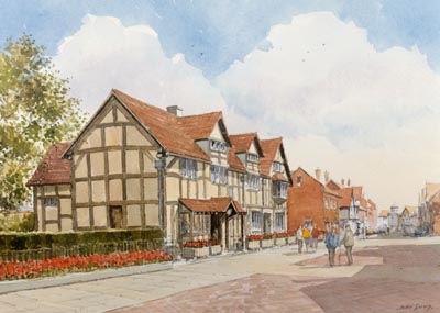 William Shakespeare's Birthplace in Stratford-upon-Avon