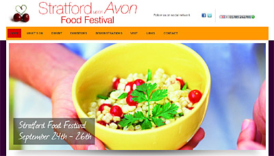 Stratford-upon-Avon Food Festival, September 24 - 26, 2010