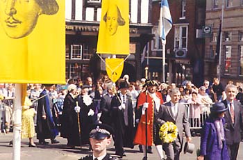 Shakespeare's Birthday Parade