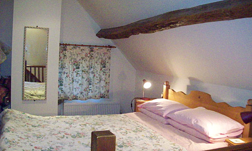Double bedroom at Paradise Cottage, Crimscote 
		 Holiday Cottages